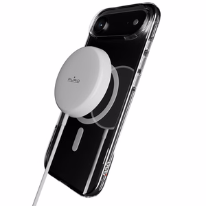 Puro Impact caurspīdīgs D3O TPU+PC magnētiskais viedtālruņa apvalks iPhone 17 Air - caurspīdīgs