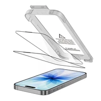 Tech-Protect Quick Set+ 2 komplekts rūdīts stikls iPhone 17 - melns