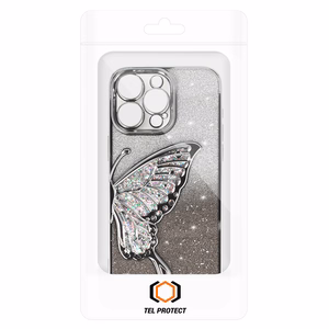 Tel Protect Butterfly ūdensizturīgs viedtālruņa apvalks iPhone 16 Pro Max - sudrabains