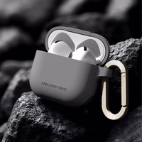 AmazingThing Omni korpuss ausu austiņām AirPods 4 – smilšains