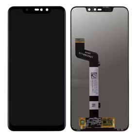 LCD Displejs Saderīgs ar Xiaomi Redmi Note 6 Pro Melns HQ