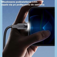USAMS Kabelis lightning 2,4A 1,2m Fast Charging Lithe Series zaļš SJ565USB04 (US-SJ565)
