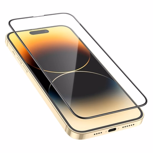 Borofone BF8 Diamond Armor 5D rūdīts stikls iPhone 14 Pro (10 gab. komplekts)