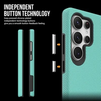 Perfectionists Trīsstūra korpuss Samsung S918 S23 Ultra 5G green