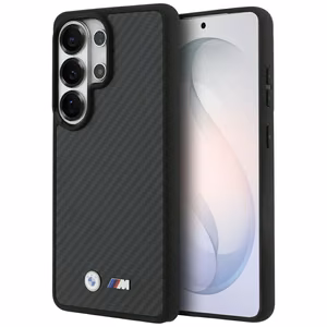 BMW M Kevlar Logo MagSafe Maciņš for Samsung Galaxy S26 Ultra - melns