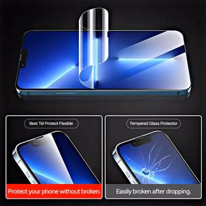 Tel Protect Labākais Elastīgais Hibrīdais Aizsargstikls iPhone 12/12 PRO