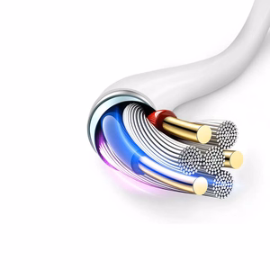 Dudao A20EU USB-A 18W sienas lādētājs - balts + USB-A - USB-C kabelis