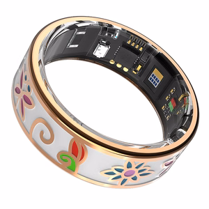 Forever Smartring Botanical SR-101 rozā zelts izmērs 8
