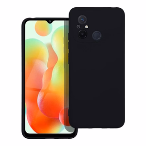 Silikona viedtālruņa apvalks XIAOMI Redmi 12C melns