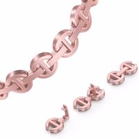 Apple Watch siksnas cilpa (f) 42/44/45 dizains 3 - rozā