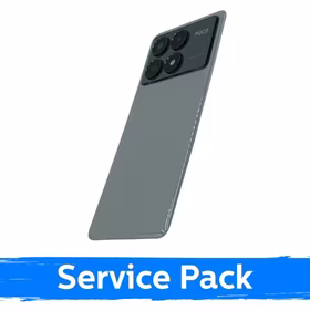 Aizmugurējais vāks saderīgs ar Xiaomi Poco X6 Pro 5G / pelēks / (Service Pack)