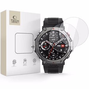 Tech-Protect Glass Fit+ 2-pack Tempered Glass Amazfit T-Rex 3 Pro 48mm - Transparent