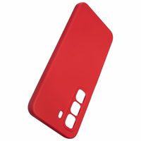 Beline Silicone maciņš Infinix Hot 50 sarkans