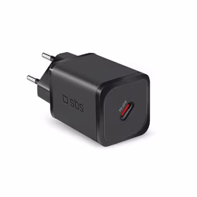 SBS TETRGAN1C45W 45W GaN USB-C sienas lādētājs ar Power Delivery - melns