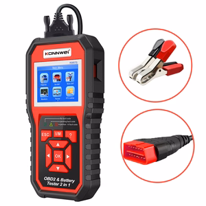 Konnwei KW870 OBD2 diagnostikas skeneris un akumulatoru testeris