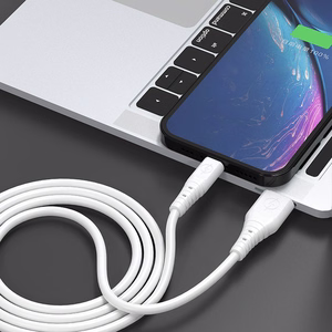 Dudao kabelis USB - USB Type C 6A kabelis 1 m balts (TGL3T)