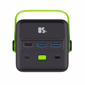 Trust Redoh XXL - 50 000 mAh portatīvais lādētājs (melns, zaļš)