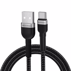 Wozinsky WNBAC1 USB-A / USB-C kabelis 2.4A 1m - melns