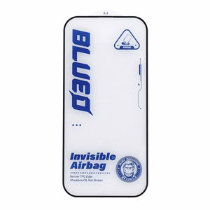 5D Mr. Monkey Aizsargstikls - Apple iPhone 17 Pro melns (Airbag Anti-broken)