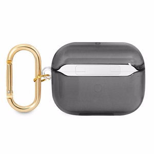 Guess GUAPHHTSK чехол для AirPods Pro чёрный/чёрный Strap Collection
