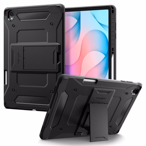 Spigen Tough Armor Pro  Samsung Galaxy Tab S12+ 12.6" vāciņš, melns