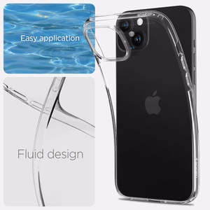 Viedtālruņa apvalks Spigen Liquid Crystal iPhone 15 Plus - caurspīdīgs (m)