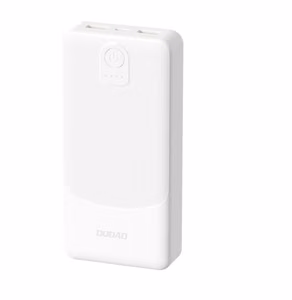 Portatīvais lādētājs POWER BANK Dudao (K10) 10000mAh (1xUSB-C ; 2xUSB 2.4A) balts