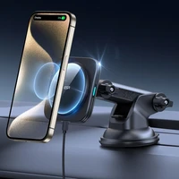 ESR Halolock magnētiskais MagSafe QI2 15W automašīnas turētājs - melns
