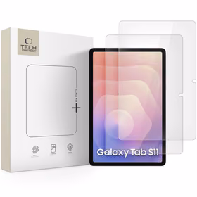 Tech-Protect Glass Fit+ 2-gabalu rūdītā stikla komplekts Samsung Galaxy Tab S11 11.0 - caurspīdīgs