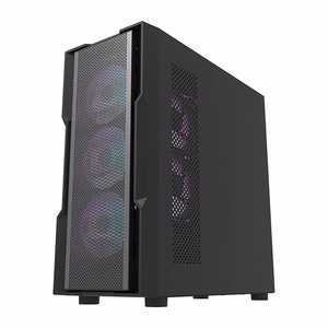 Darkflash DK431 Mesh datora korpuss (melns) + 4 ARGB ventilatori