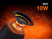 Tracer XtremeBeat Lite TWS Portable Bluetooth Speaker melns 10 W