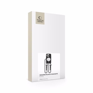 Tech-Protect MagNecklace Magnētiskais viedtālruņa apvalks iPhone 14 Pro - melns