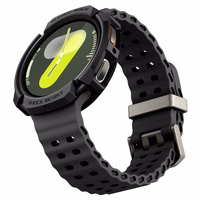 Spigen Rugged Armor viedtālruņa apvalks Samsung Galaxy Watch 8 44mm - matēts melns