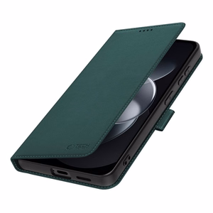 Tech-Protect Wallet vāciņš-maciņš modelim Xiaomi Redmi Note 17 Pro Max 5G – zaļš