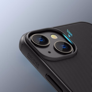 Nillkin Super Frosted Shield Pro Magnētiskais viedtālruņa apvalks iPhone 14 Plus ar MagSafe magnētiskais zils