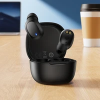 Borofone TWS Bluetooth austiņas BW97 Clear melnas