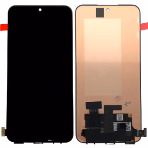LCD ekrāns Realme 14 Pro+ 5G/Oppo Reno 13 Pro 5G ar skārienekrānu, melns, ORG