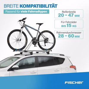 Velosipēda jumta turētājs Fischer Xtreme