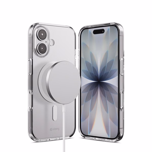 Crong Clear MAG Cover MagSafe vāciņš ierīcei iPhone 17, caurspīdīgs