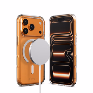 Crong Clear MAG Cover MagSafe vāciņš ierīcei iPhone 17 Pro, caurspīdīgs