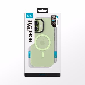 Benks Magnetic Lucid Armor Maciņš (C067) Iphone 17 zaļš (Camera Control Button)