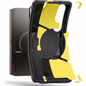 Spigen Tough Armor MagSafe Viedtālruņa apvalks Samsung Galaxy S25 Ultra - pelēks