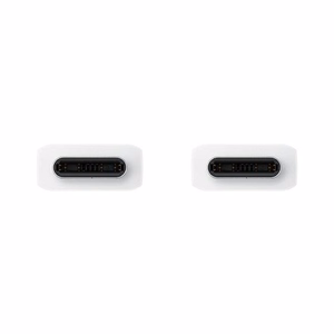 Samsung EP-DX310JWE USB-C - USB-C 3A 1.8m kabelis (lielapjoma – aizstājējiepakojums) – balts