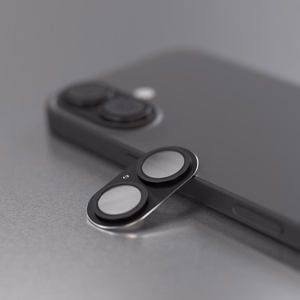 Etteri full camera lens guard for iPhone 17 melns
