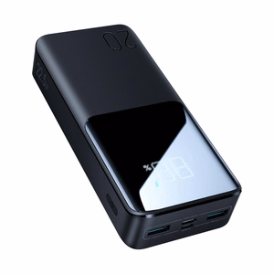Внешний аккумулятор Joyroom (JR-QP192) 20000mAh (2xUSB; 1xUSB-C; 22.5W) чёрный