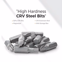 UF-TOOLS - Digitālais pistoles tipa elektriskais skrūvgriezis komplekts 36in1