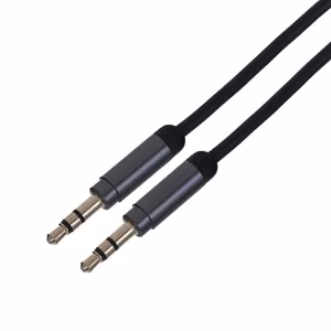 Gembird audio kabelis 1,2m, 3,5mm/3,5mm, M/M melns
