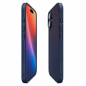 Spigen Liquid Air viedtālruņa apvalks iPhone 17 - zils