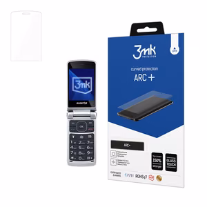3mk ARC+ – tālruņa ekrāna aizsargs modelim Aligator V710 Senior