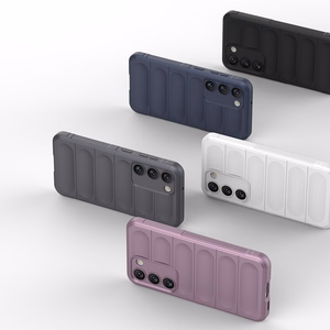 Magic Shield viedtālruņa apvalks Samsung Galaxy S23+ elastīgs bruņots pārsegs melns